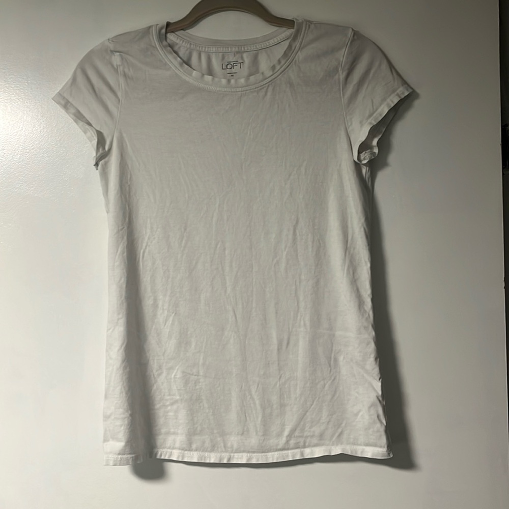 Ann Taylor LOFT White Tee